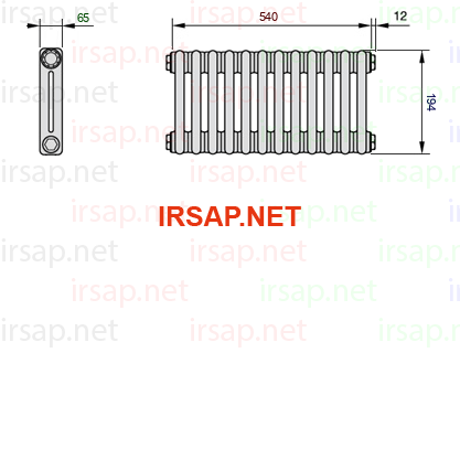 Радиатор IRSAP Tesi 20200/12 T23 CL 01